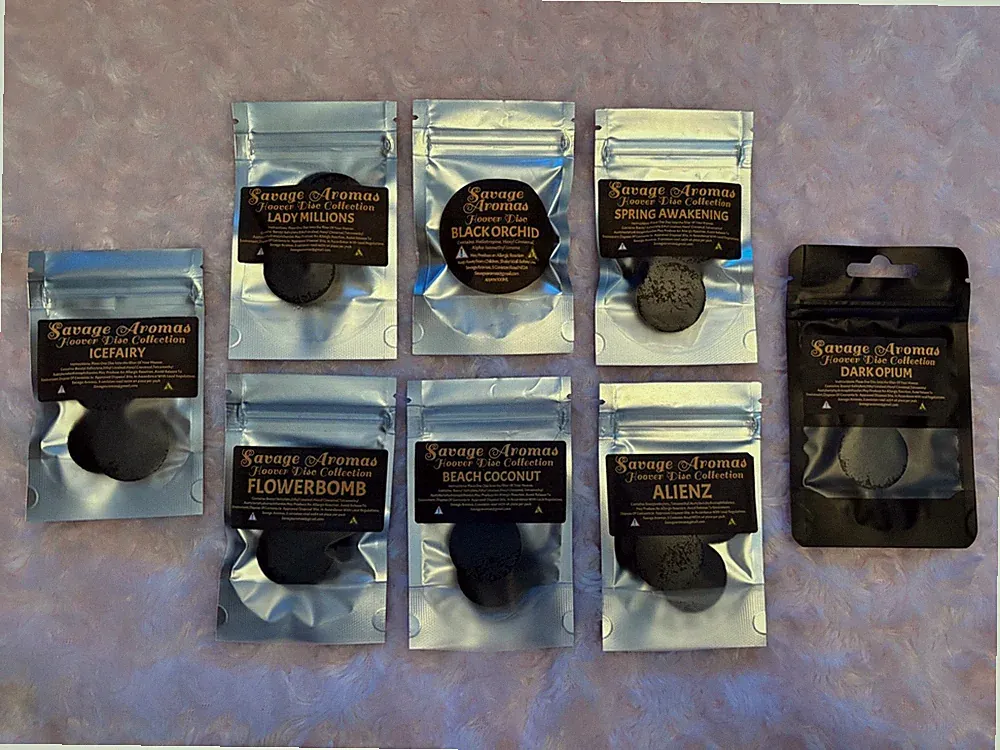 Stark duftende Hoover Discs für Saugscheiben-Erfrischer Air 4er Pack Parfüm