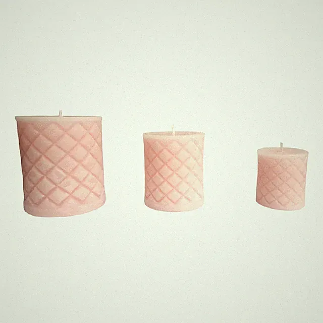 Stumpenkerze Diamonds Sweet English Roses Duft Duftset R&N Kerzen