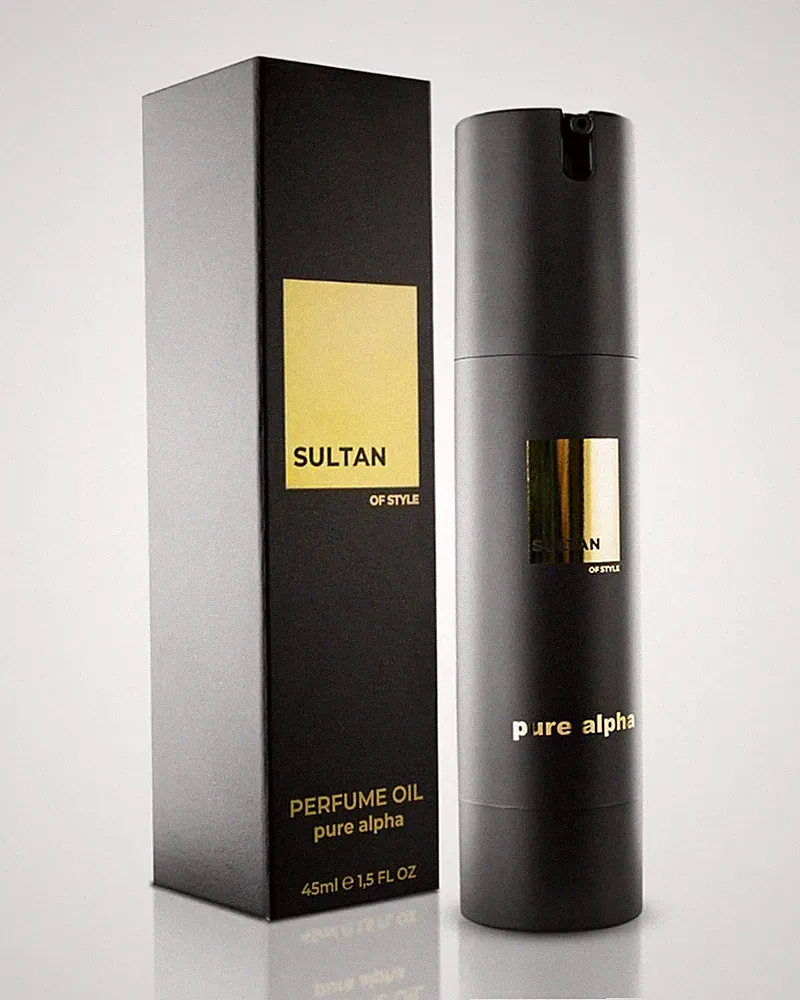 Sultan of Style Pure Alpha Parfumöl Herren alkoholfrei würzig frisch