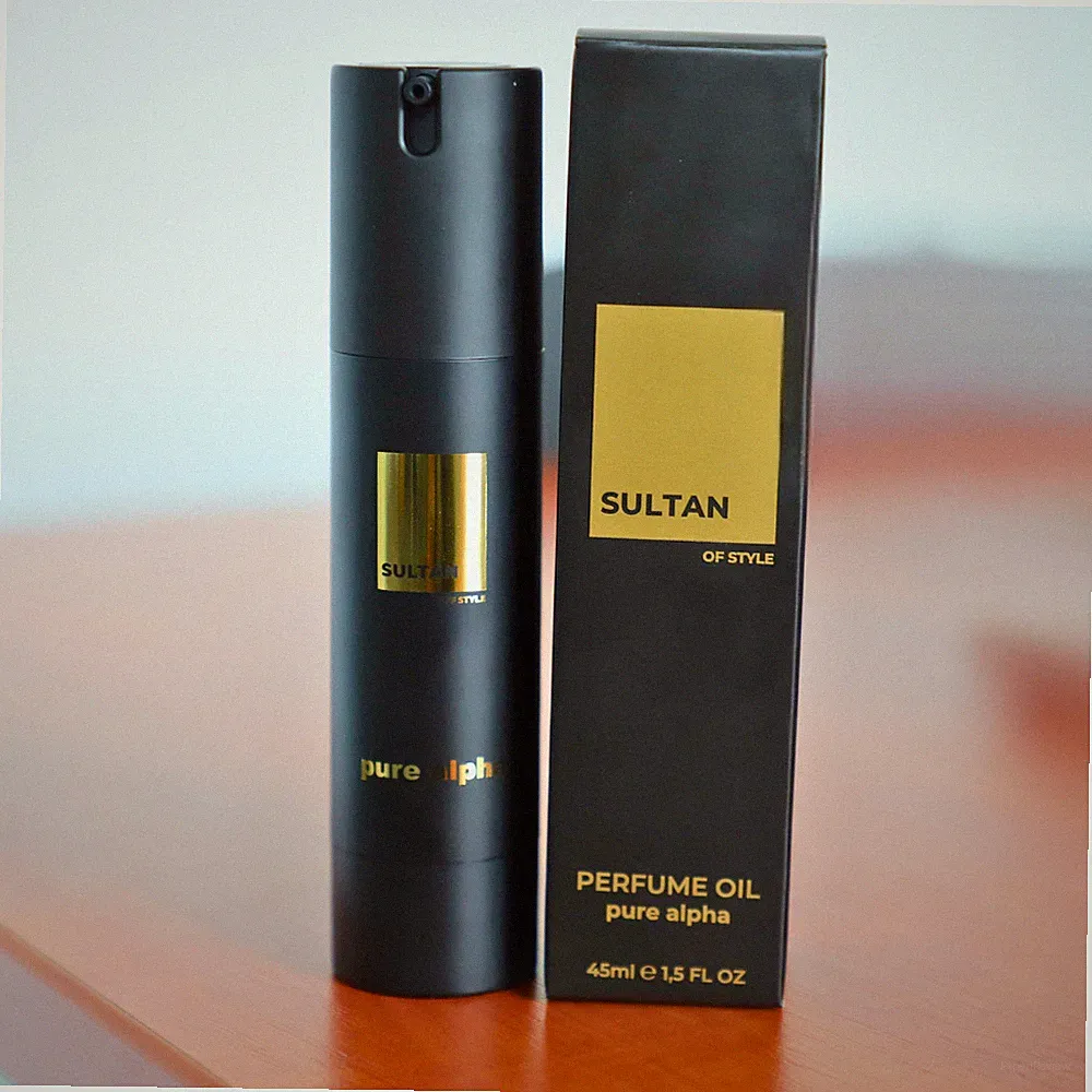 Sultan of Style Pure Alpha Perfume Oil Herren, Parfüm Männer, Perfüme Öl, Duft