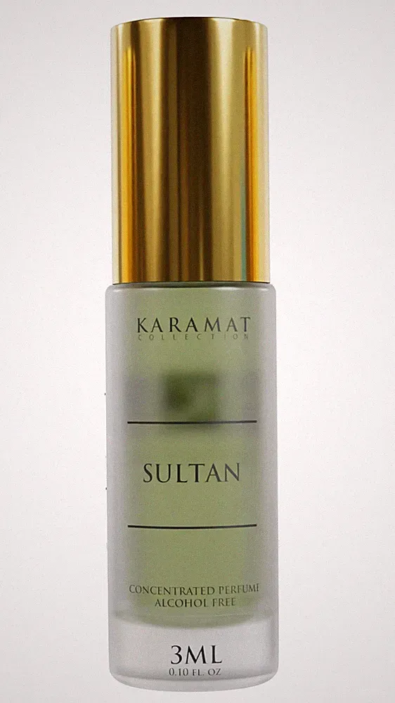 SULTAN Pures Parfümöl Alkoholfrei | 3ml Roll-On extrait würzig-holzig oriental