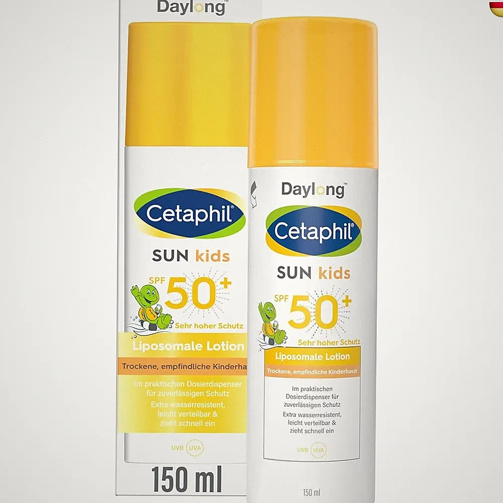 SUN Kids Liposomale Sonnenlotion SPF 50+, 150ml, Feuchtigkeitsspendender Sonnens