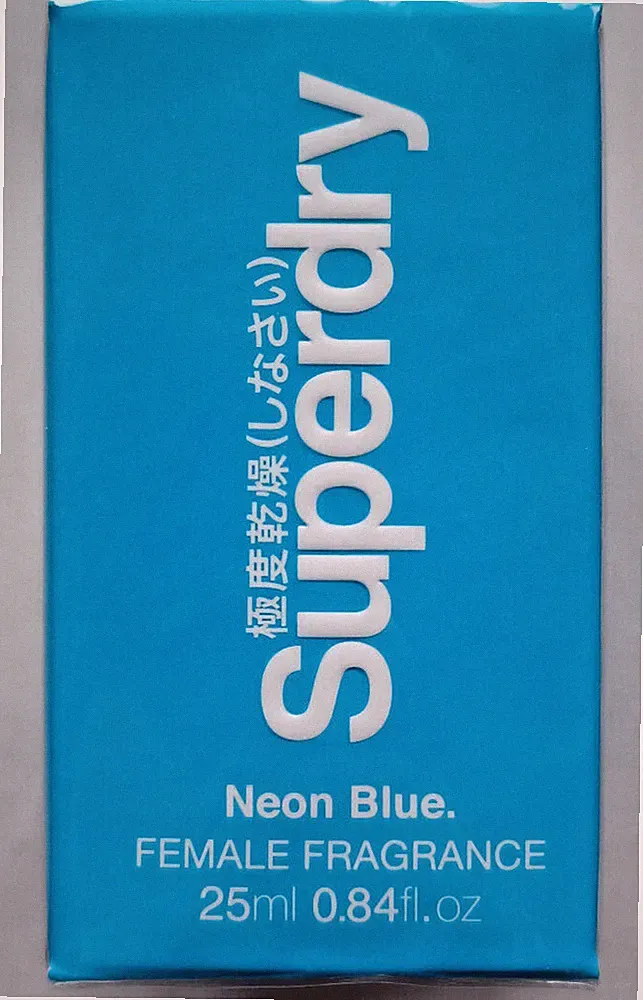 SUPERDRY Damen Parfum Parfüm / Female Fragrance, Neon Blue Eau de Cologne 25 ml