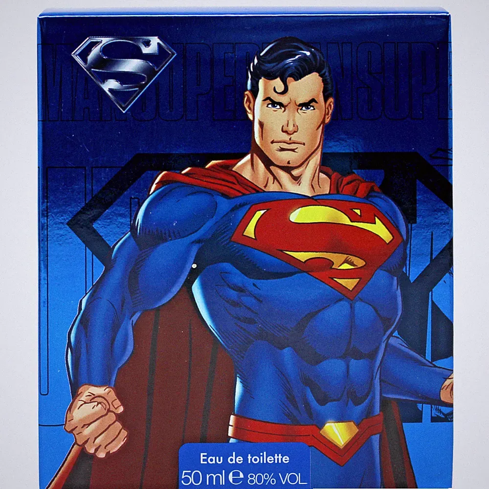 Superman Eau de Toilette Superhelden Duft für Comic Fans 50ml Geschenk Parfüm 🎁