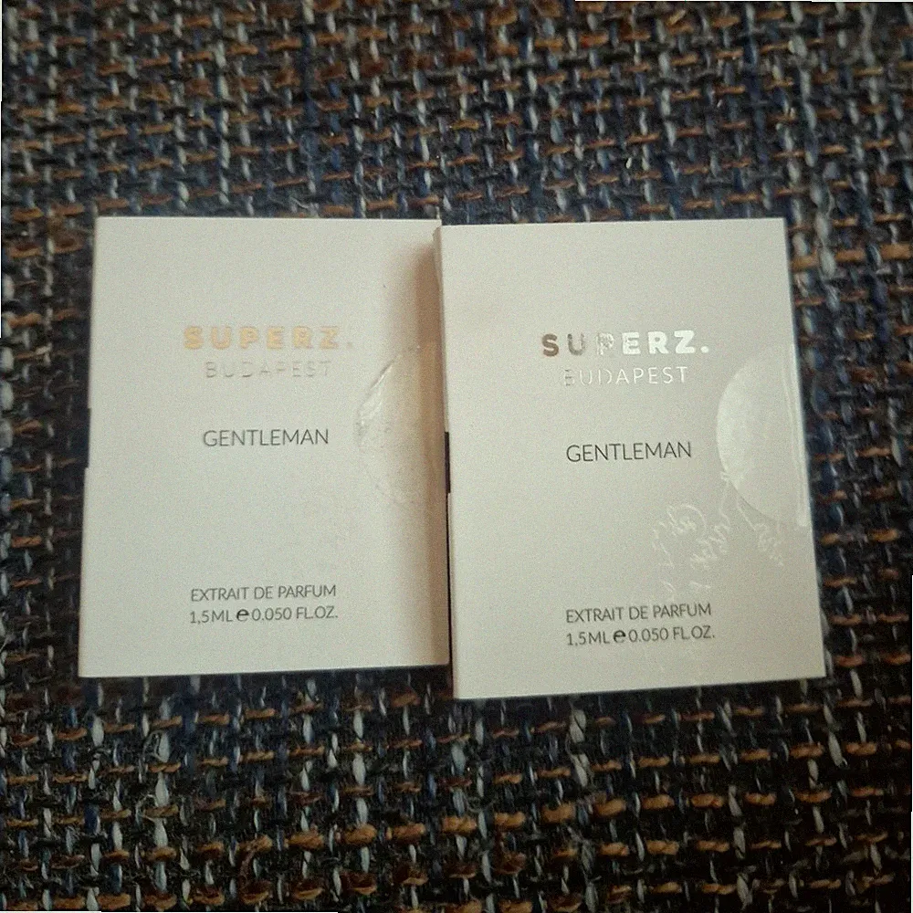 SUPERZ. Budapest Gentleman Extrait de Parfum Spray 1,5 ml Probiergröße 2×2ml