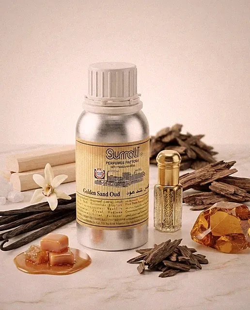 Surrati Golden Sand Oud Parfumöl Konzentrat Alkoholfrei 6ml