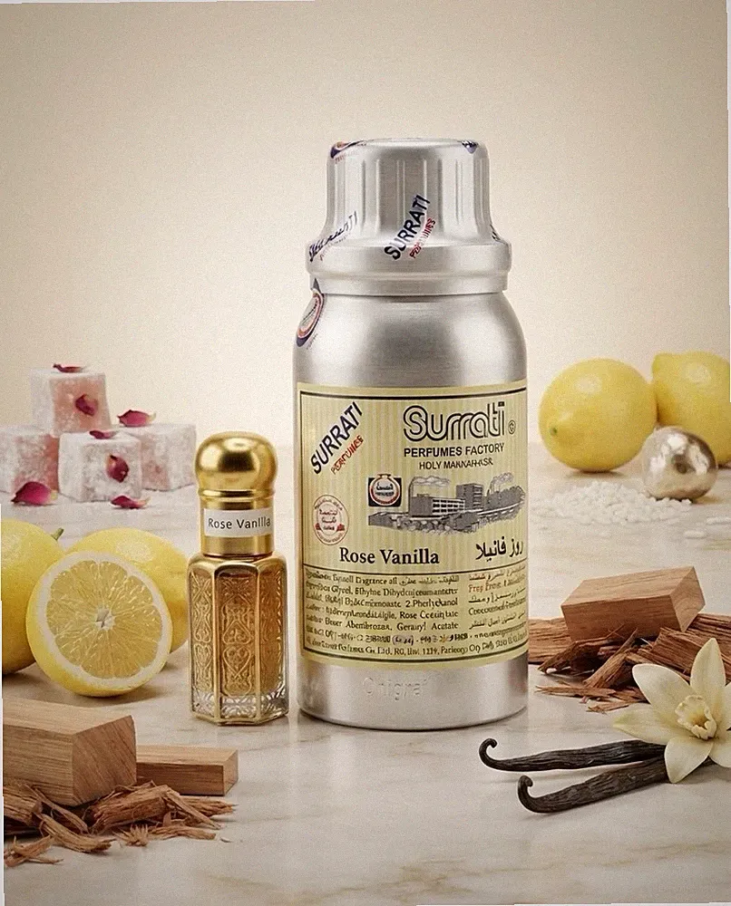 Surrati Rose Vanilla Parfumöl Konzentrat Alkoholfrei 6ml