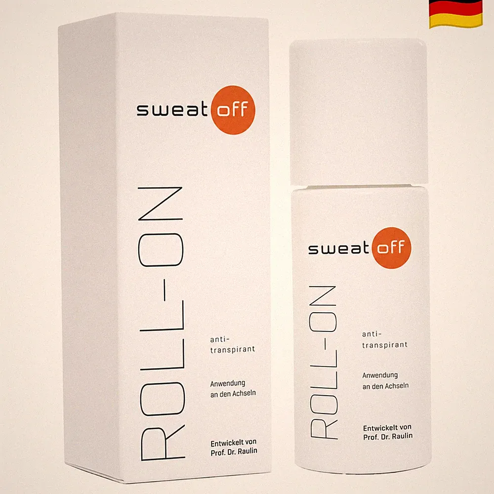SWEAT-OFF Antitranspirant Roll-On 50 ml gegen Schwitzen | Für Männer & Frauen -1