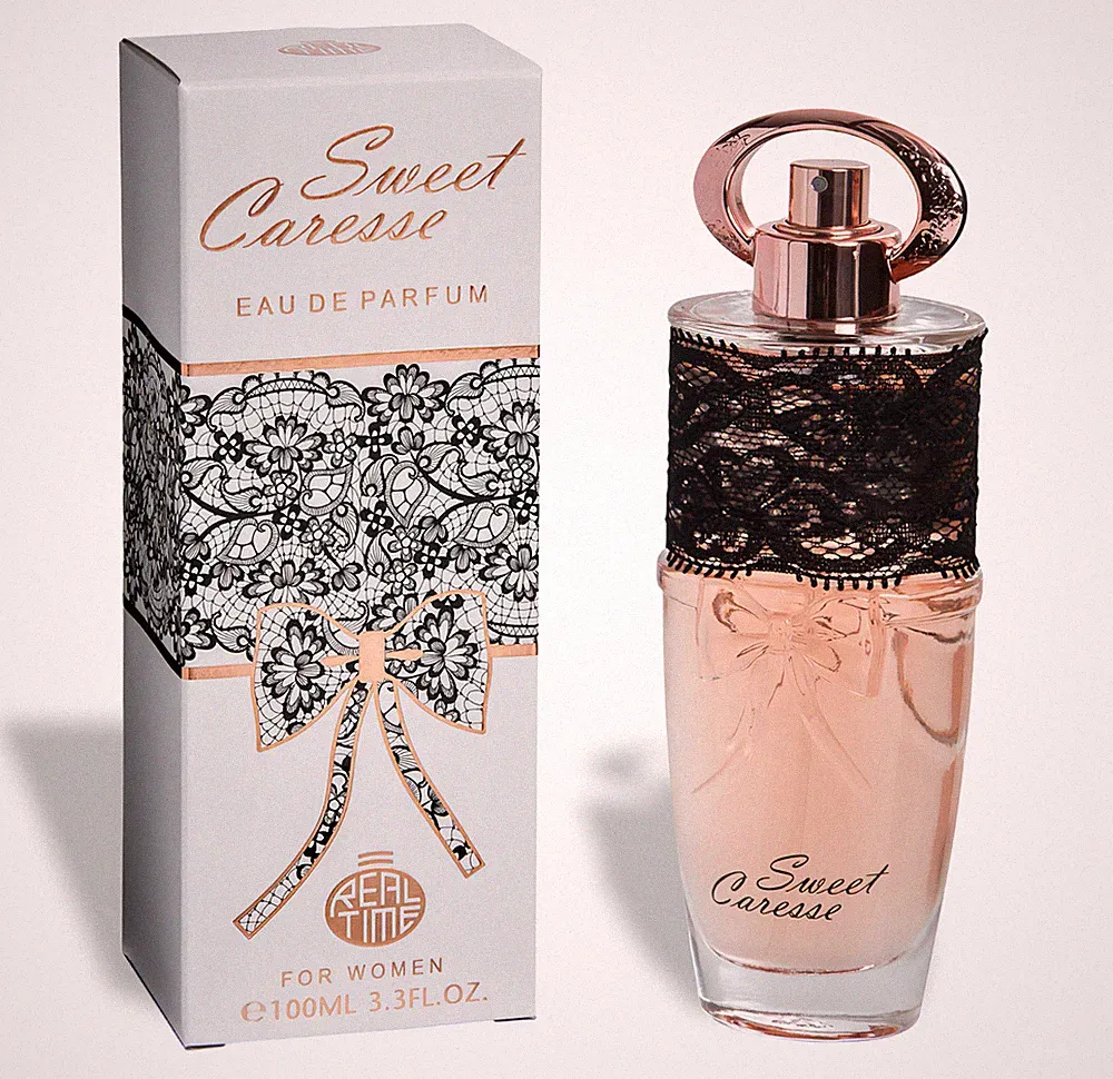 Sweet Caresse 100ml Eau de Parfum Damen Real Time Parfüm Blumig Elegant Süß EDP