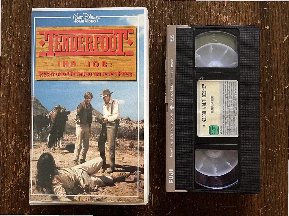 TENDERFOOT (1964) | Walt Disney VHS only ...denn Pulverdampf ist kein Parfüm