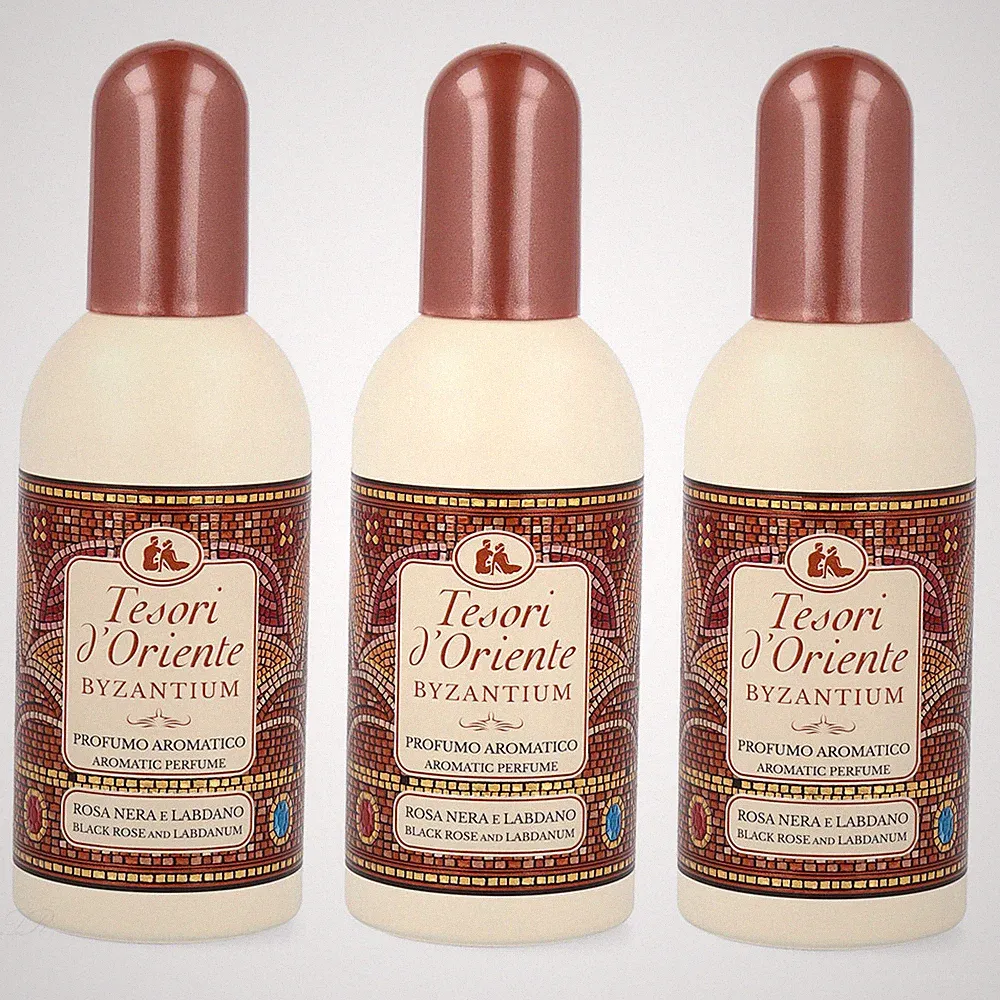 tesori d´Oriente Byzantium Aromatisches Parfum Eau de Toilette 3x 100 ml
