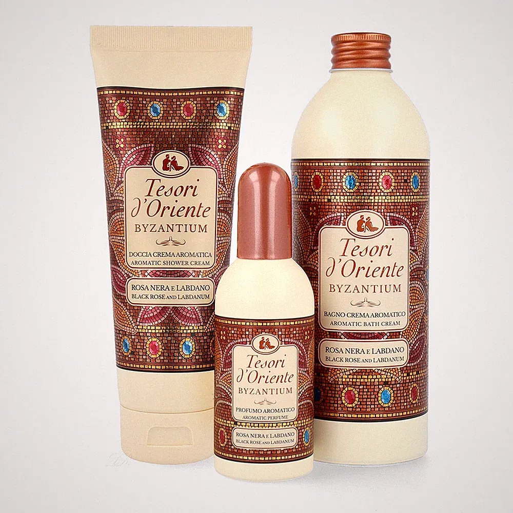 tesori d´Oriente Byzantium Set Eau de Toilette + Duschcreme + Badecreme