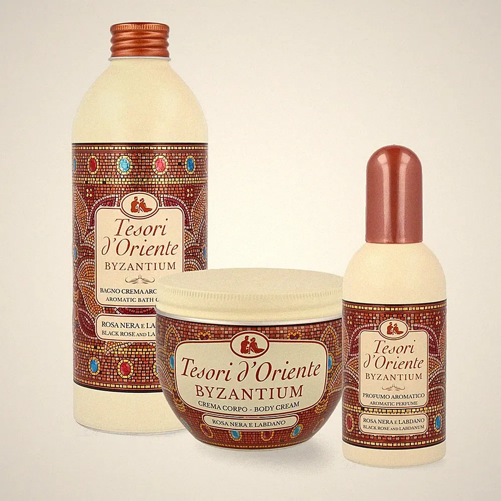tesori d´Oriente Byzantium Set Eau de Toilette + Körpercreme + Badecreme