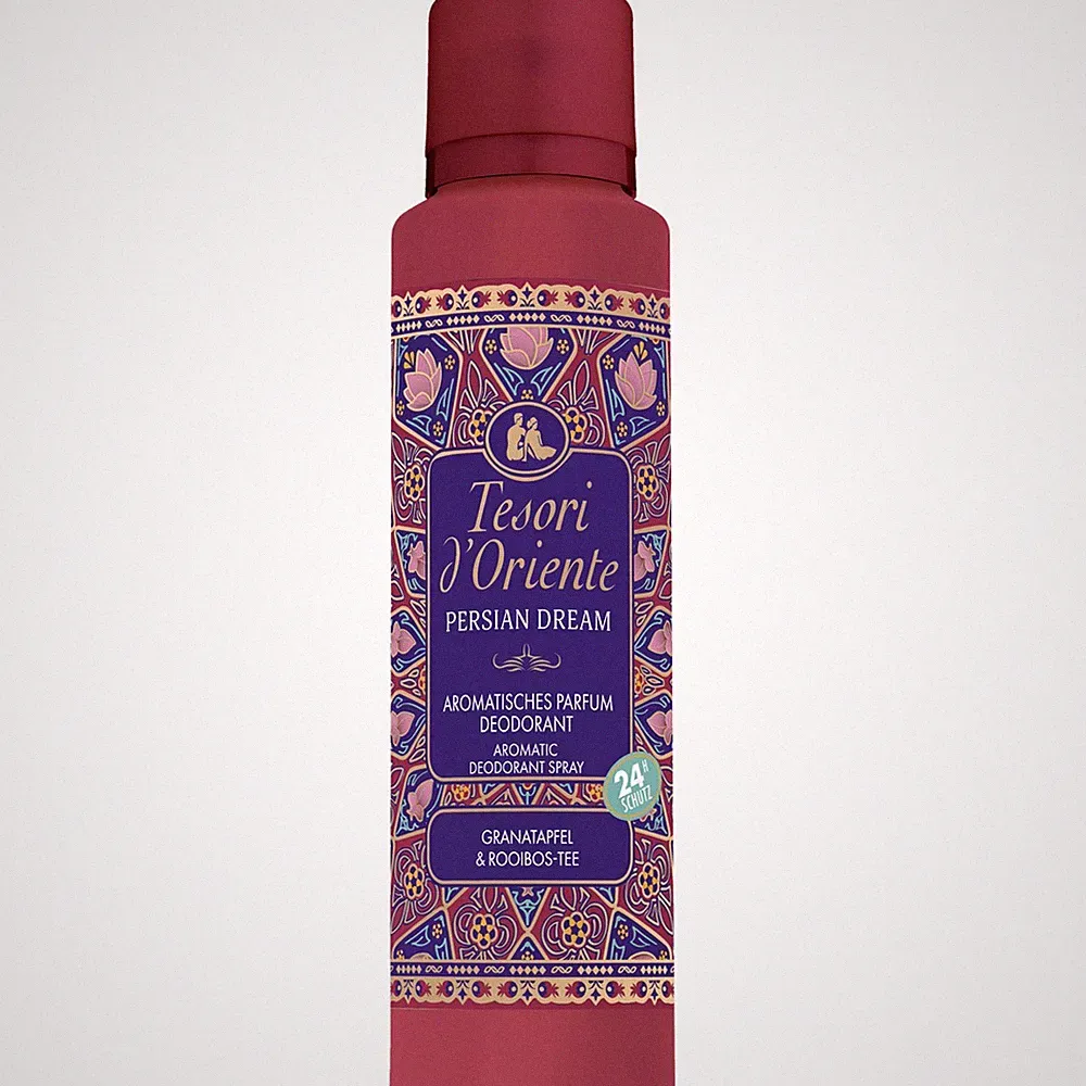 Tesori d Oriente Deo Parfüm Persian Dream Granatapfel und Rooibos Tee 150ml