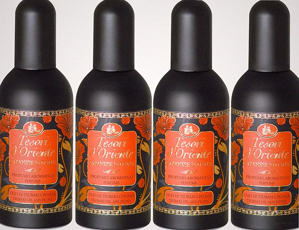 Tesori d´Oriente Tsubaki Japanese Rituals EdT 4 x 100ml Parfum Vapo