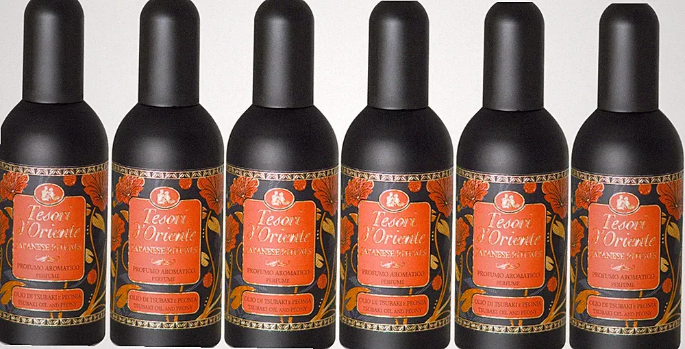 Tesori d´Oriente Tsubaki Japanese Rituals EdT 6 x100ml Parfum Vapo