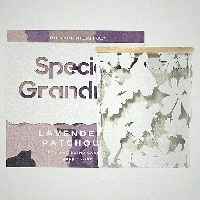 The Aromatherapy Co Special Grandma Lavender & Patchouli Scent Wax Blend Kerze
