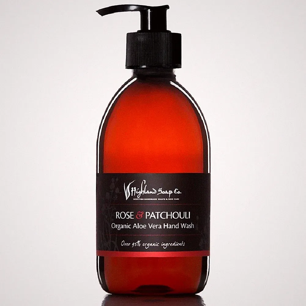 The Highland Soap Company Flüssigseife Rose & Patchouli 300ml