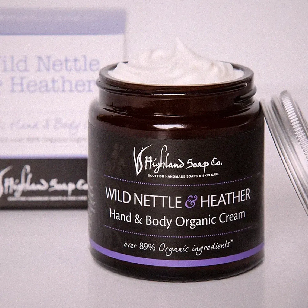 The Highland Soap Company Hand- & Körpercreme Wild Nettle & Heather 120ml