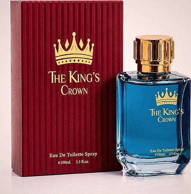 THE KING'S CROWN EAU DE TOILETTE LANGANHALTENDES HERREN PARFUM SPRAY DUFT 100ML