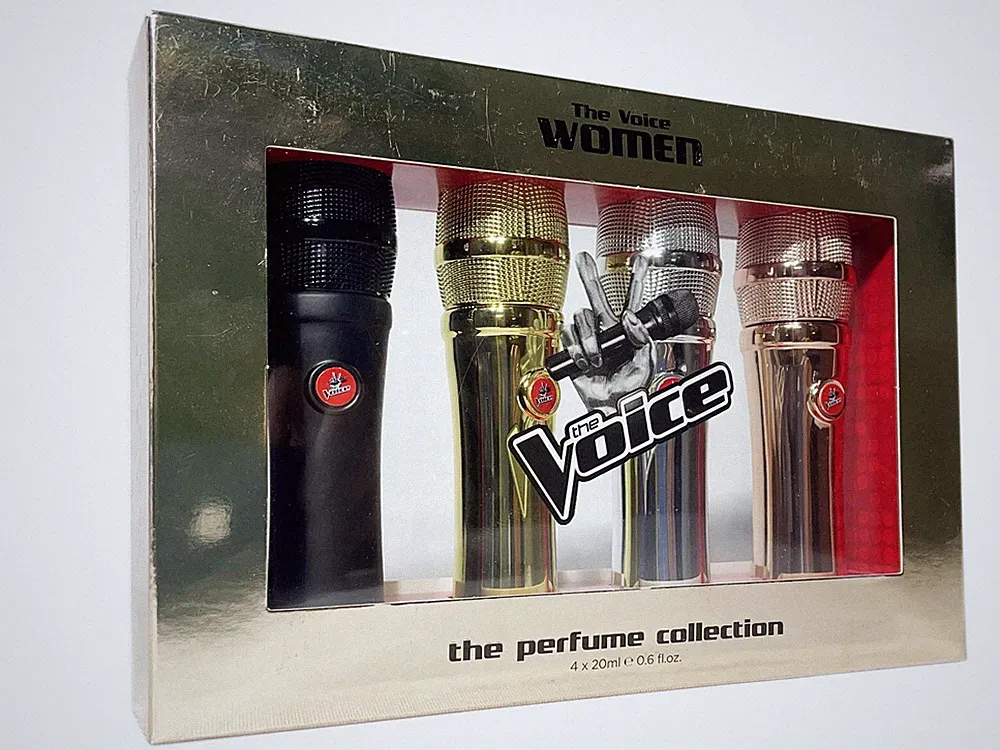 The Voice Woman Parfum Collection Parfüm Eau de Toilette 4 x 20ml Black Edition