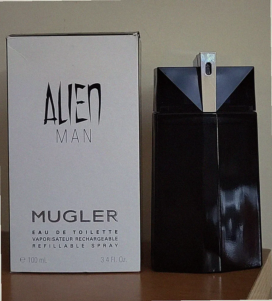 Thierry Mugler Alien Man Eau de Toilette Parfum 100ml Nachfüllbar VINTAGE