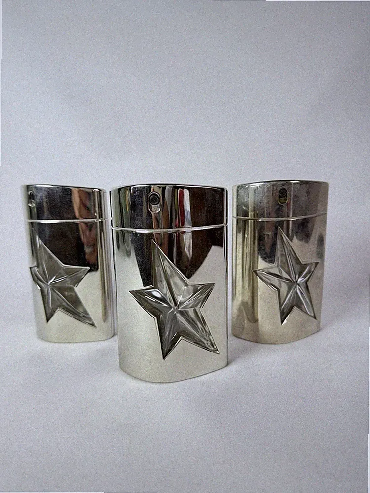 Thierry Mugler Angel Men Set mit 3 leeren wiederaufladbaren Flaschen