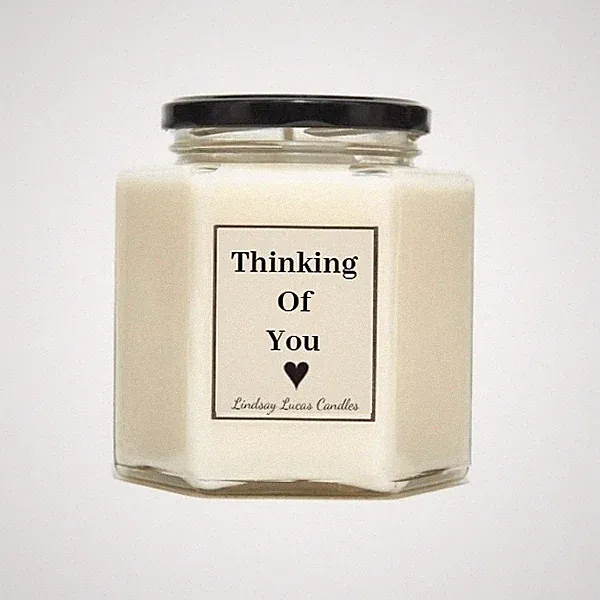 Thinking Of You Duftkerze Sympathie Geschenk für Freund
