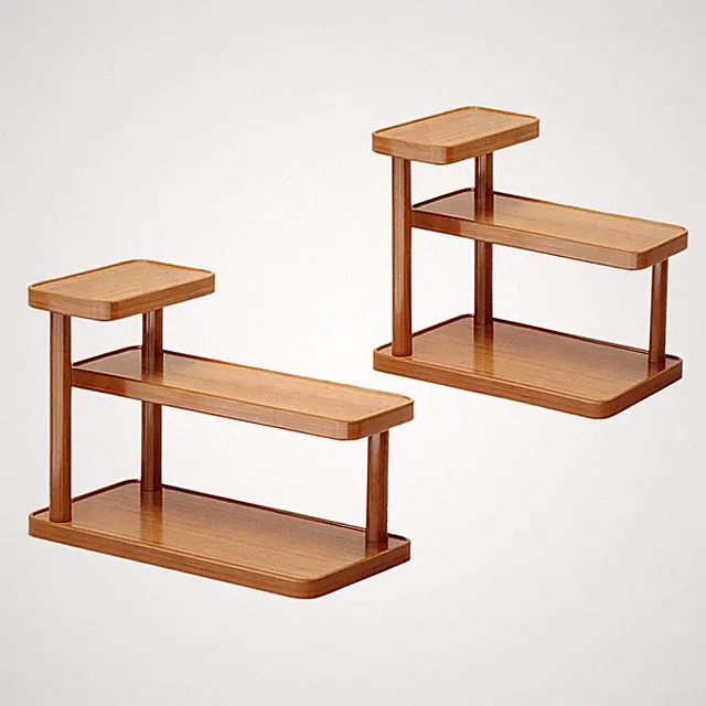Tischplatte Display Regal Aufbewahrung Regal Multifunktional Holz Parfüm Halter