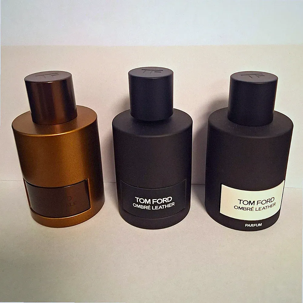 Tom Ford 3 Flakons, Ombre Leather EdP, Parfüm, Oud Minerale, Je 100ml