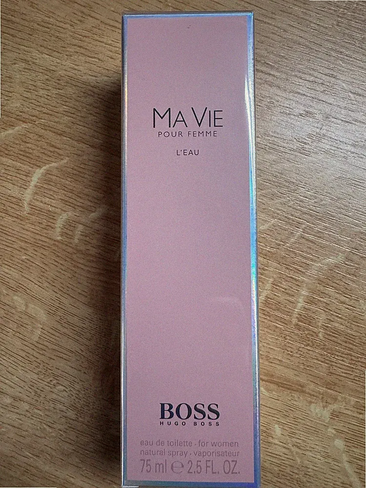 TOP, NEU & OVP! ORIG. HUGO BOSS, MA VIE, POUR FEMME, L'EAU, EDT, 75 ML, S. BILD