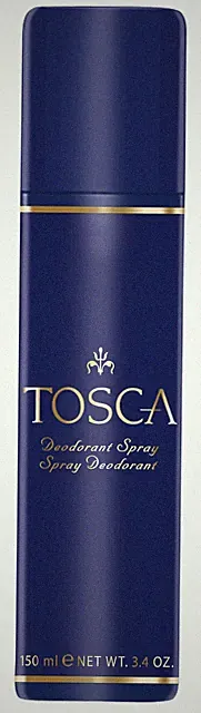 TOSCA Deodorant Spray Deo Spray für Damen mit einem zeitlos eleganten Duft 150ml