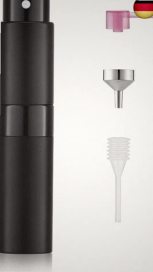 Toureal 8ml Aluminium Parfüm Zerstäuber Nachfüllbar Leer Geschenk zu We