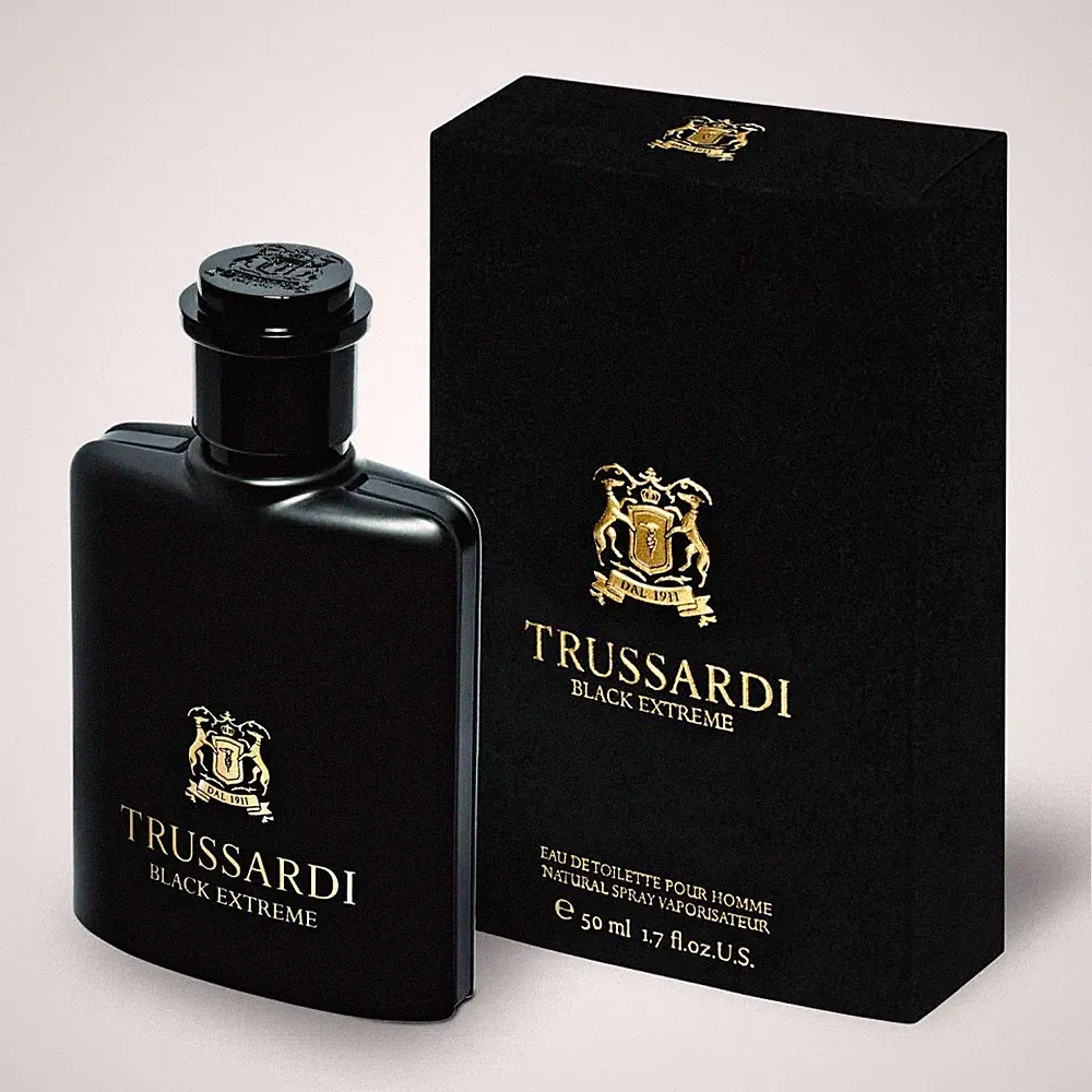 Trussardi Black Extreme Eau de Toilette Herrenparfum 50 ml Duft NEU OVP