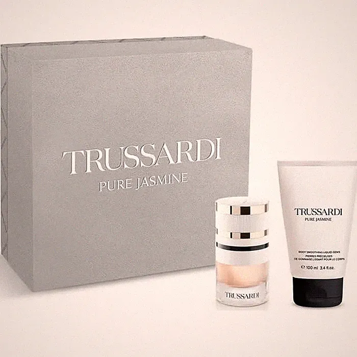 Trussardi Pure Jasmine EdP Damen-Geschenkset 60 ml (2-Teilig) Duft NEU OVP