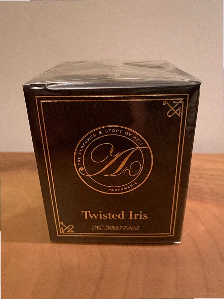 TWISTED IRIS CANDLE von The Perfumer's Story by Azzi 180G NEU IM KARTON
