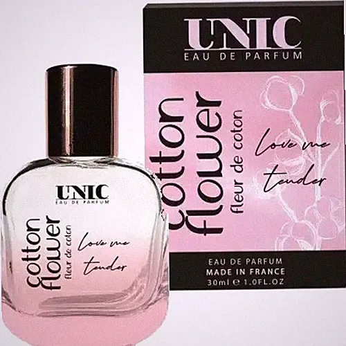 UNIC Eau de Parfum EdP Cotton Flower Damen Parfüm so köstlich Pudrig Blumig 30ml