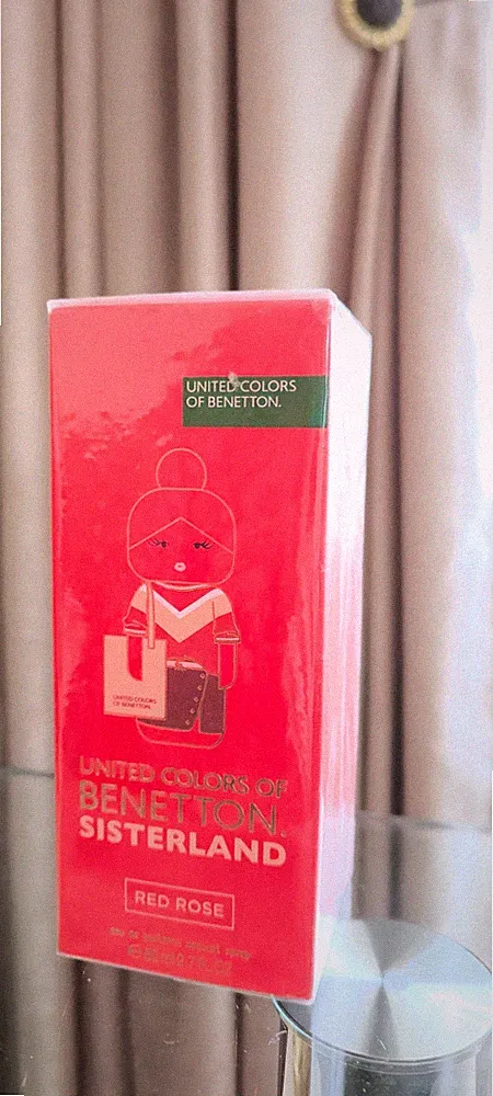 United Colors of Benetton Sisterland Red Rose, Eau de Toilette 80 ml