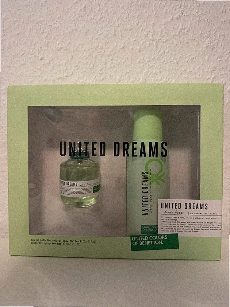 United Colors of Benetton United Dreams For Her Set - EdT 50 ml + Deo 150 ml