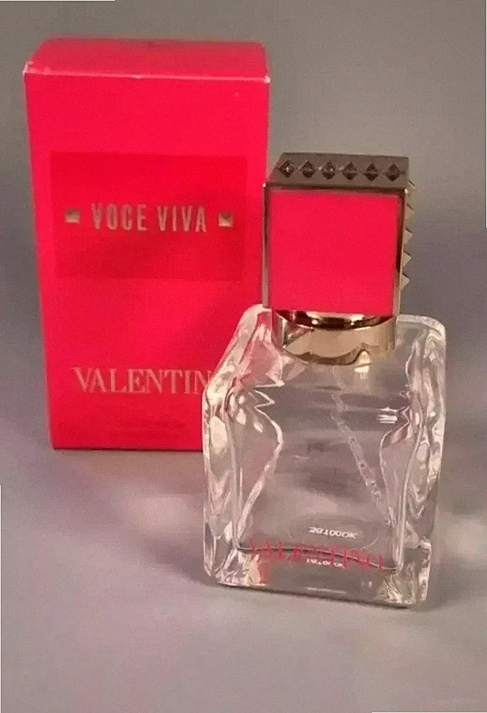 Valentino Voce Viva Eau De Parfum 30ml LEER Parfum Flakon und Box - Sammler