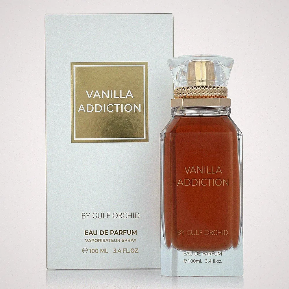 Vanilla Addiction Gulf Orchid 100ml EdP Unisex Damen Herren Vanille Süß NEU OVP