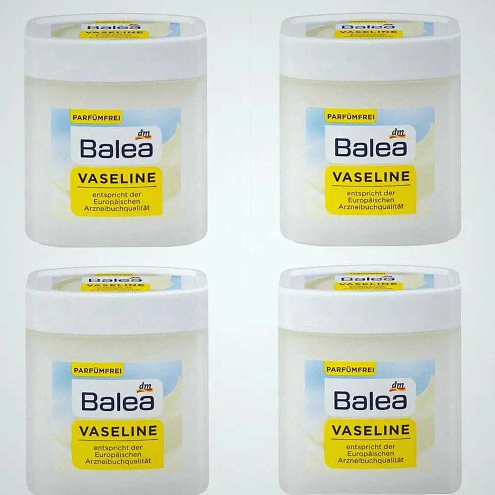 Vaseline Balea 4 x 125ml vegan parfümfrei alle Hauttypen