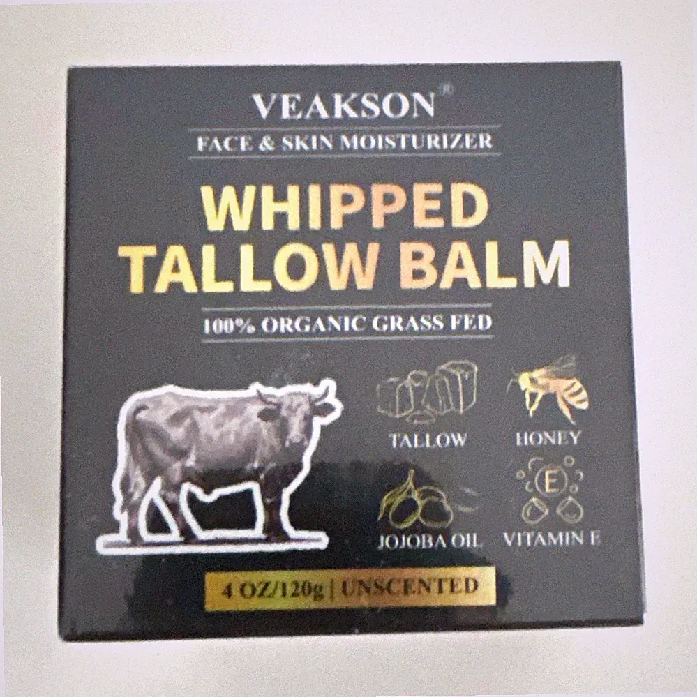 VEAKSON Tagespflege Balsam Gesicht, 120 g, parfümfrei, 100% organisch