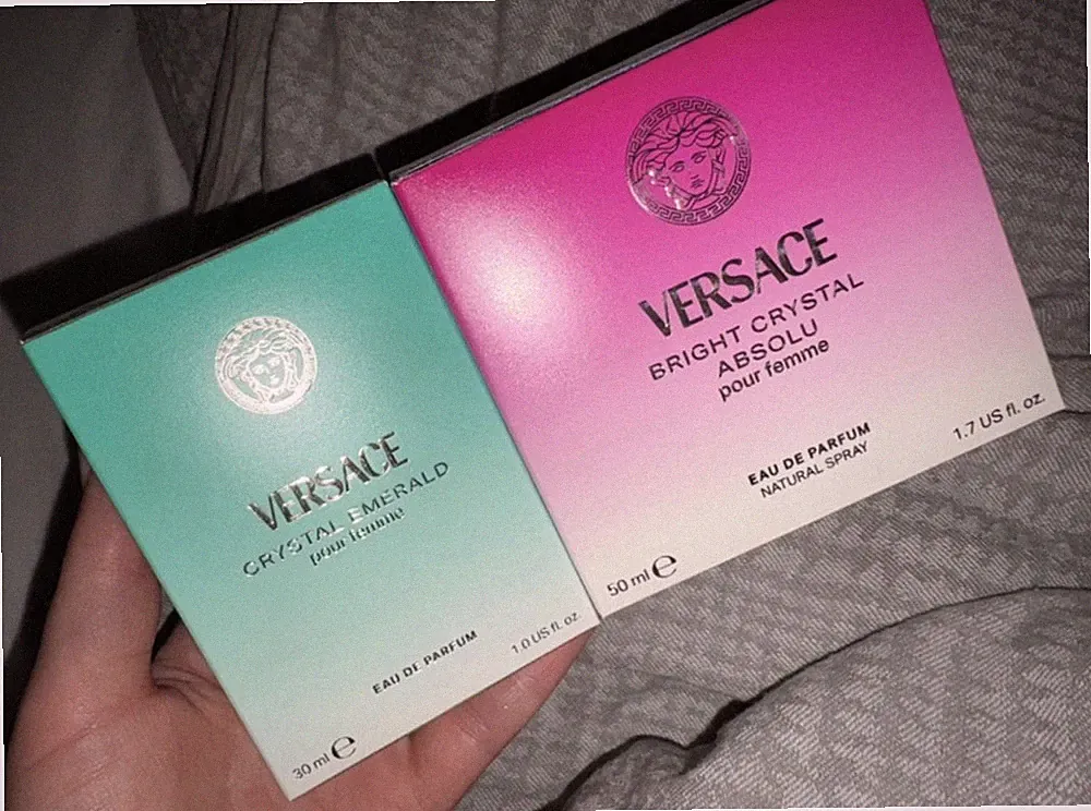 Versace Bright Crystal Absolu & Versace Crystal Emerald Eau de Parfum
