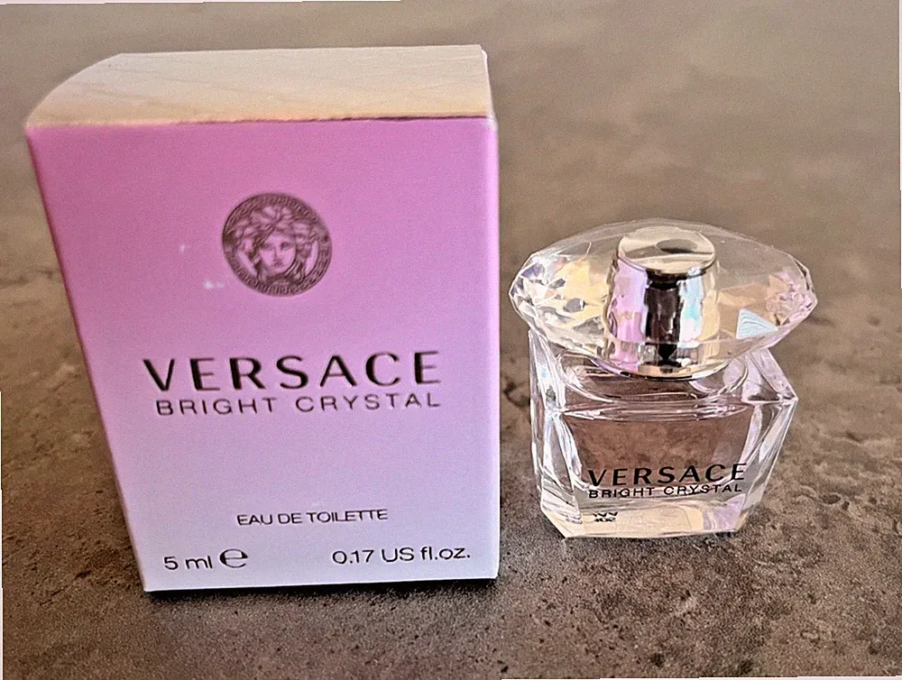 Versace Bright Crystal Eau de Toilette 5ml Damenparfum Parfüm Damenduft mit OVP