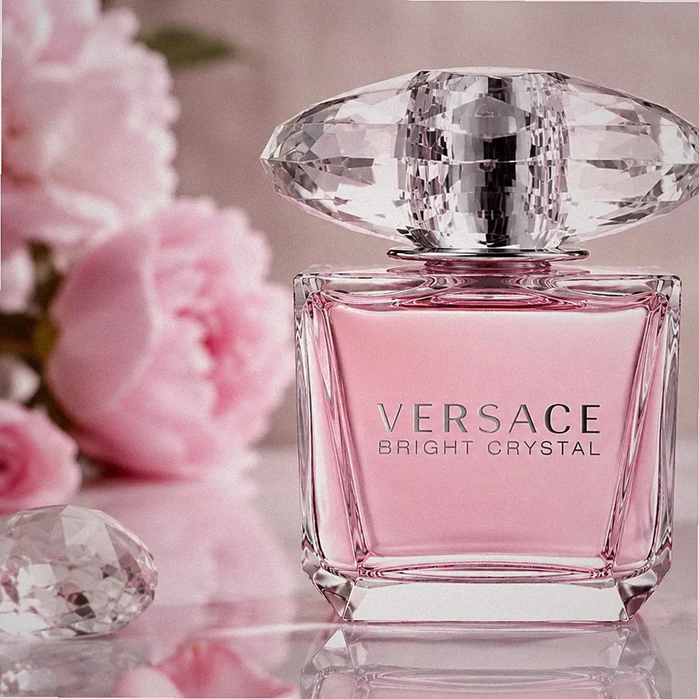 Versace Bright Crystal Eau de Toilette Spray 90 ml, normale Größe