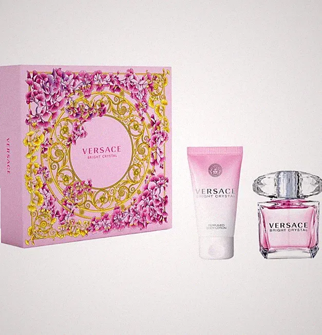 Versace bright crystal parfum eau de toilette 30ml + Perfumed Body Lotion 50ml