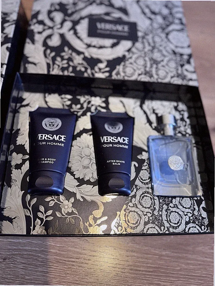 VERSACE EAU DE TOILETTE HERREN PARFÜM SET 50ML NEU