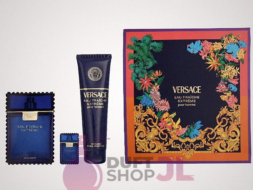 Versace Eau Fraiche Extreme Giftset 255 ml ( 100 + 150 + 5 )