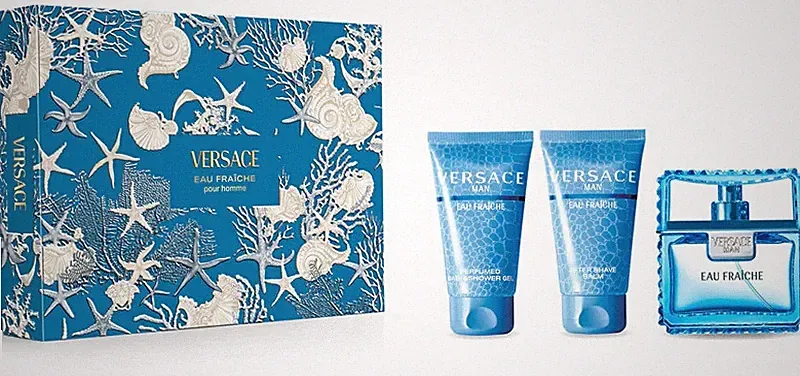 Versace• Eau Fraiche• Pour Homme• 50 ml edt+B&SG50+ASB50